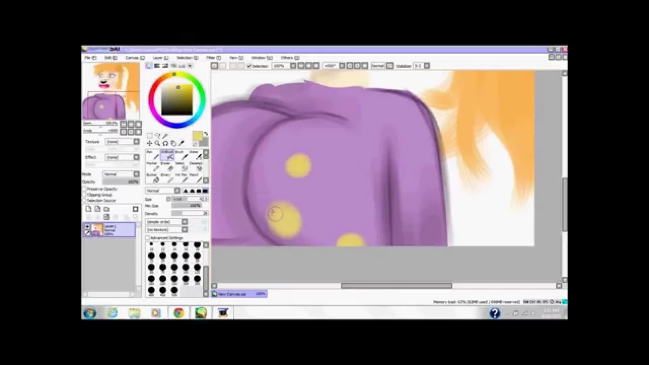 Me Drawing Mindy Latour Realism